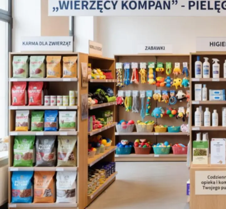 Różne produkty dla zwierząt domowych